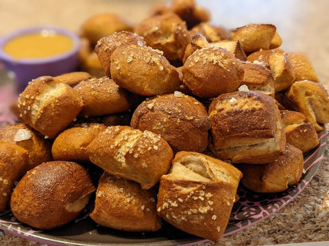 Perfect Snack Pretzel Bites with Beer Cheese